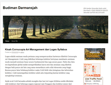 Tablet Screenshot of budimandarmansjah.com